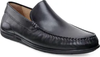 Ecco Mens Classic Moc 2.0 Loafers In Black