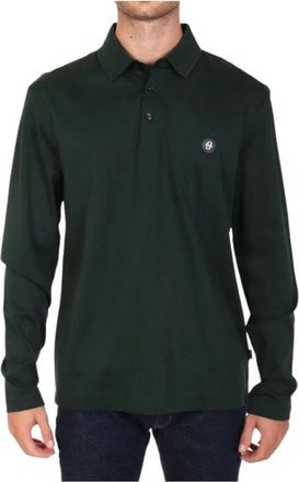HUGO BOSS Tops > Polo Shirts - Heren - Polos - Groen - XL - Tops