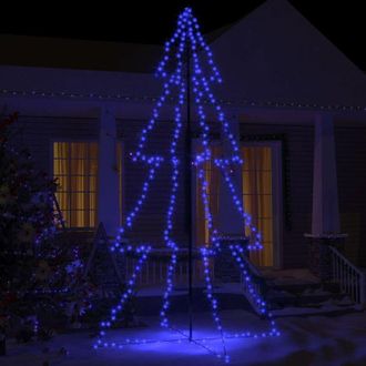 vidaXL Rbol De Navidad 360 Luces Led Interior Y Exterior 143x250 Cm Vidaxl