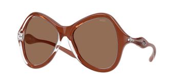 Diesel DL3010U 203373 Mens Sunglasses Brown Size 53