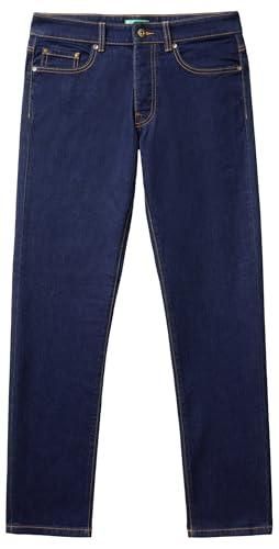 United Colors Of Benetton Chinos 4W3L55JK8 Bleu marine Slim Fit