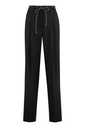 PESERICO Wool Blend Trousers