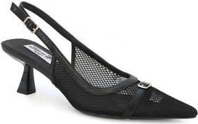 Seven 7 Mesh Pointed Toe Slingback Pump in Black at Nordstrom Rack, Size 6.5