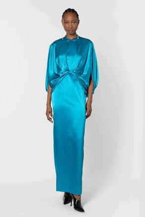 Roksanda Ilincic Rani Dress In Jewel Blue