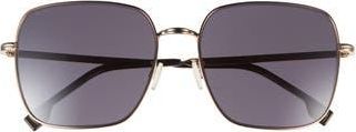 BOSS 59mm Square Sunglasses in 0J5G-Ir at Nordstrom Rack