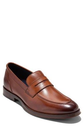 Cole Haan Carnegie Penny Loafer in British Tan at Nordstrom Rack, Size 10.5