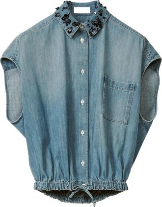 Fabiana Filippi Blusa con coulisse