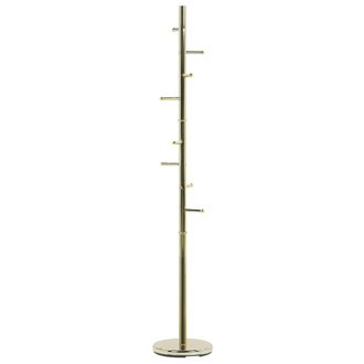 Beliani Beliani - Perchero De Acero Dorado Ropa Pasillo Moderno Glamuroso Contempor&aacute;neo Clovis