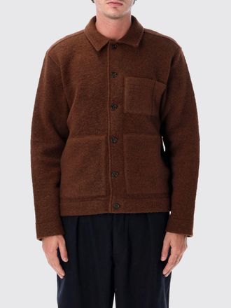 Universal Works Wool-Blend Shirt Jacket with Patch Pockets and Classic Collar