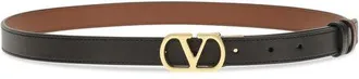 Valentino Garavani VLogo Signature Belt - Black