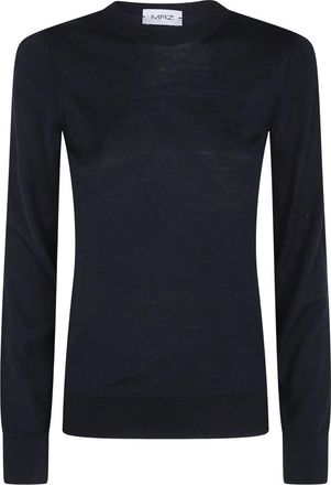 MRZ Round-neck Truien - Dames - Ronde hals truien - Zwart - L - Truien & Vesten