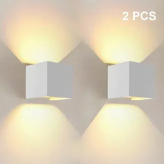 OEM L&aacute;mpara De Pared Led, L&aacute;mpara De Pared Led De Interior Con Luz Blanca C&aacute;lida, &Aacute;ngulo De Haz Ajustable Para El Hogar, Pasillo, Sala De Estar, Dormitori