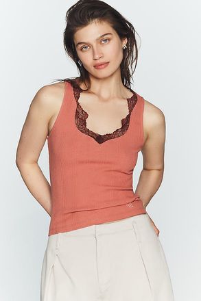 Maeve Lace V-Neck Tank Top