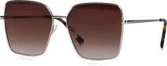 Notre-V Accessoires, Dames, Grijs, ONE Size, Emma Zonnebril