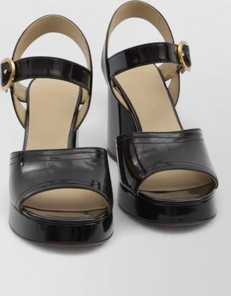 Valentino Garavani leather platform sandals