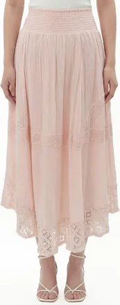 By Design Viola Lace Trim Skirt in Ballet Slipper at Nordstrom Rack, Size X-Small