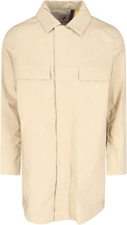 K-Way Poir Zip Jacket - Beige