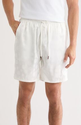 Honor The Gift Polka Dot Drawstring Shorts in White at Nordstrom Rack, Size Xxx-Large