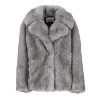 Stand Studio Stand Studio, Jassen, Dames, Grijs, S, Polyester, Valentina Jacket