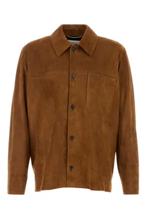 Saint Laurent Brown Regular Overshirt