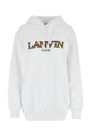 Lanvin White cotton sweatshirt