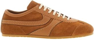 Dries Van Noten Sneakers basse in camoscio - - Shoes - Donna - Marrone - 39 EU
