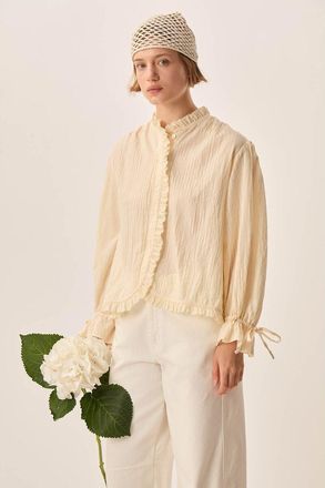 des petit hauts Blouse met ruches, TOLUCA