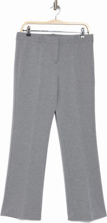Amanda + Chelsea Pinstripe Knit Pants in Light Grey at Nordstrom Rack, Size 10P