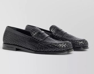 Dsquared2 leather loafers