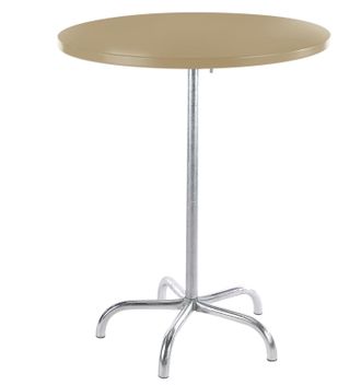 Schubiger M&ouml;bel Metall-Stehtisch S&auml;ntis Rund