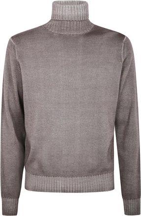 FILIPPO DE LAURENTIIS Coltruien - Heren - Coltruien - Bruin - 2XL - Truien & Vesten