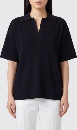 P.A.R.O.S.H. P. A.R. O.S. H. Polo in misto viscosa con scollo a V e spalle scese