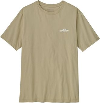Patagonia Fitz Roy Foothills T-Shirt T-Shirt f&uuml;r Herren | beige