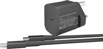 OEM Cargador De 60 W Para Switch2, Adaptador De Ca Para Consola De Juegos Ns Switch2, Fuente De Alimentaci&oacute;n De Pared Tipo C, Enchufe Brit&aacute;nico
