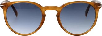 Eyewear by David Beckham Stijlvolle Zonnebril - Heren - Zonnebrillen - Bruin - 51 MM - Accessoires