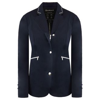 Ariat Ariat Galatea Asteri Womens Navy Show Coat - Size 4 Long (UK Womens)