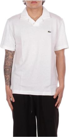 Lacoste T-shirt en Polo Farina - Heren - Polos - Wit - 2XL - Katoen - Tops