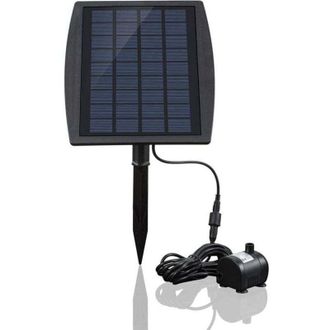 OEM Bomba De Agua Solar Sin Escobillas Para Estanques Y Fuentes Con Panel Solar De 9 V Y 2,5 W Y Un Caudal De 200 L/h. -crezuo