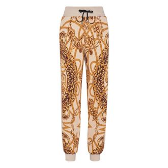 Philipp Plein Pantalones de ch&aacute;ndal NEW Baroque - Trousers - Mujer - Beige - M