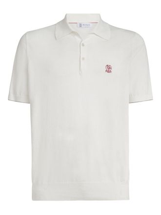 Brunello Cucinelli Brunello Cucinelli Logo Cotton Polo Shirt