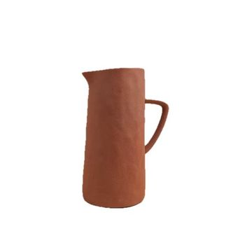 Be Home Tam Stoneware Pitcher in Terracotta Rose at Nordstrom