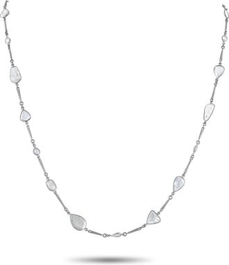 Luxury Bazaar Platinum 19.60ct Diamond Necklace MF09-121525