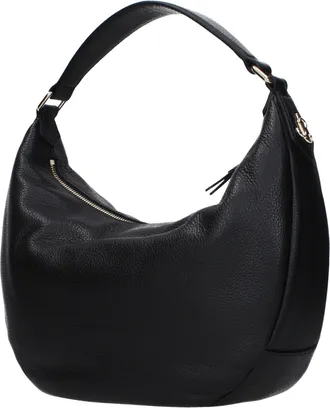 Jimmy Choo London Womens Black Leather Shoulder Bag