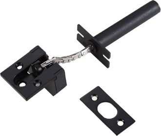 OEM Cerradura De Seguridad Invisible Para Puerta Con Cadena Y Pestillos - Negra