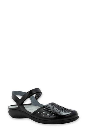 Naot Arataki Mary Jane in Black Crinkle at Nordstrom, Size 6Us
