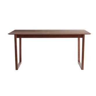 Miliboo Mesa Extensible Rectangular De Nogal 160-240 Cm Laho