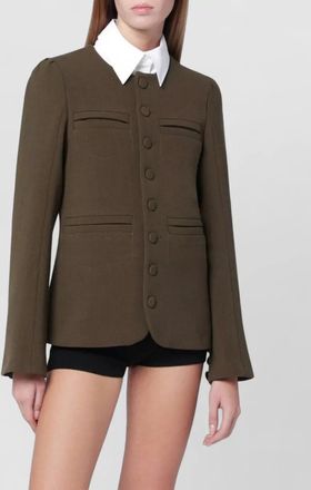 Namacheko tailored jacket long sleeves notched collar