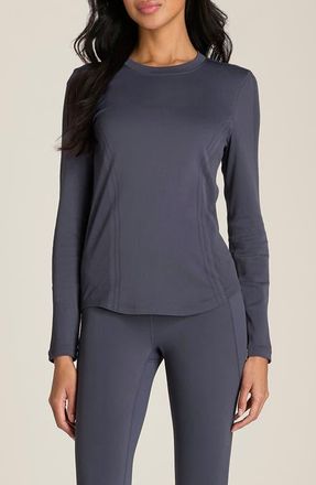 Wilson Pro Seamless Performance Long Sleeve Top in Graystone at Nordstrom, Size X-Small