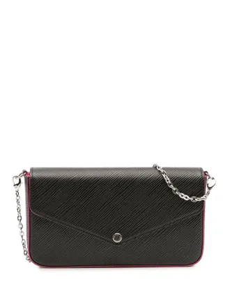 Louis Vuitton 2018 Epi Pochette Felicie crossbody bag - women - Leather - One Size - Black