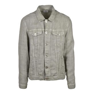Eleventy Hombre, Chaquetas, Verde, Talla: S